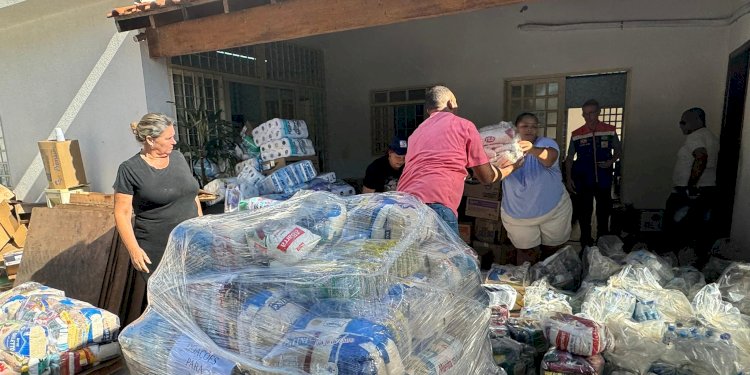 Defesa Civil de Rio Preto enche 4º caminhão de doações para o Rio Grande do Sul