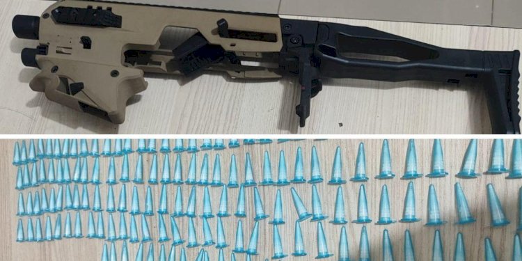 Jovem é preso com 183 microtubos com cocaína e arma de uso restrito em Rio Preto