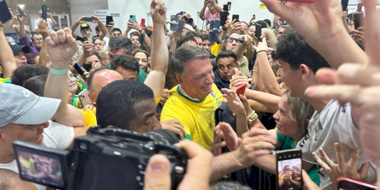 Ex-presidente Jair Bolsonaro chega a Rio Preto