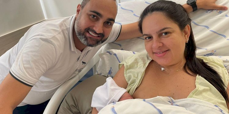 Lucas Henrique é o primeiro bebê do ano a nascer no HCM de Rio Preto