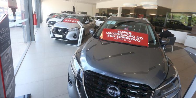 Vendas de carros 0 km crescem 19,5% em Rio Preto