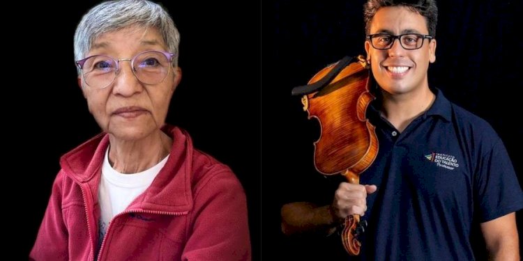 Mostra de Violino em Rio Preto recebe os professores Ricardo Sander e Shinobu Saito