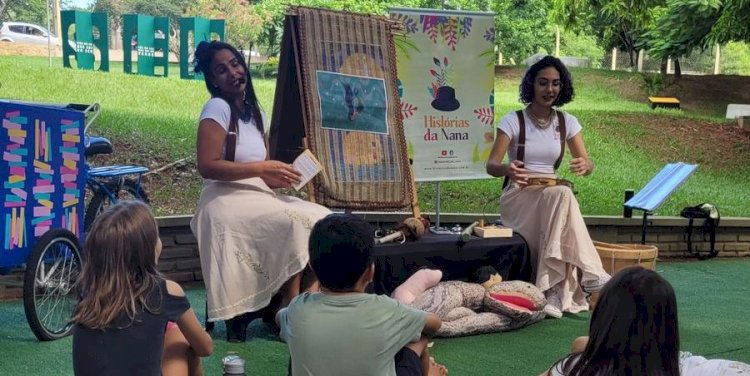 Cidade da Criança recebe contação de histórias e leitura ao ar livre no final de semana