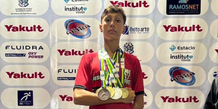 Nadador de Rio Preto disputa o Campeonato Brasileiro de Natação