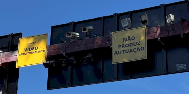 Prefeitura de Rio Preto diz que câmeras atrás de placas são para monitoramento e não multas