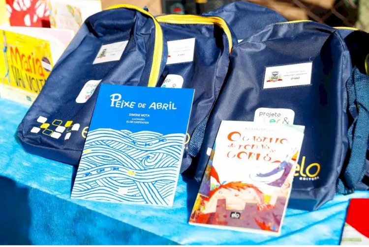 Projeto da Educação distribui 163 mil livros para mais de 20 mil alunos em Rio Preto