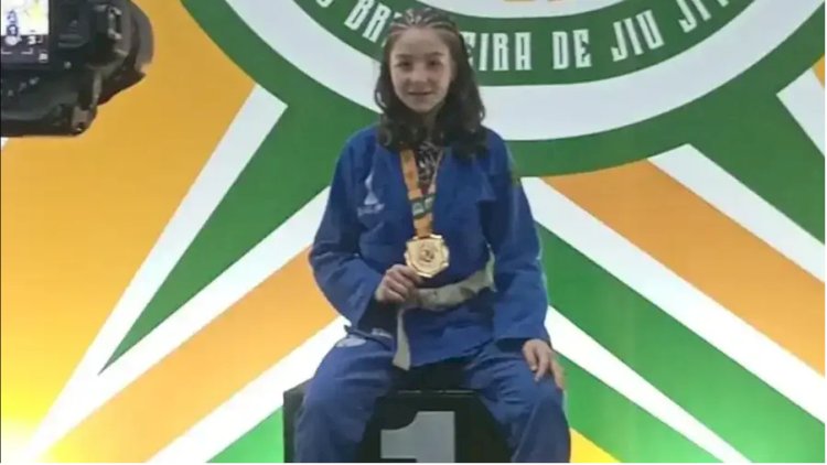 Adolescente rio-pretense é vence o Campeonato Brasileiro Kids de Jiu-Jitsu