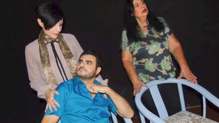 Peça ‘Nunca é Tarde!’ retrata violência contra mulher em Nova Luzitânia e Bálsamo