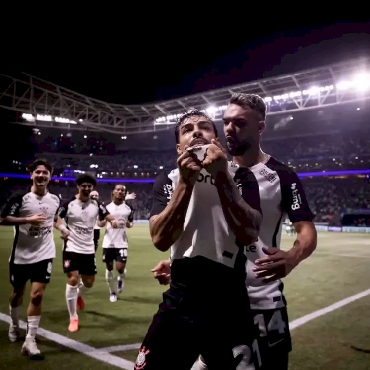 Corinthians vence mais um duelo contra o Palmeiras e vai próxima a fase da Copa do Brasil