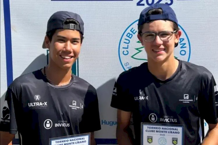 Tenista de Rio Preto é destaque em torneio realizado no Monte Líbano