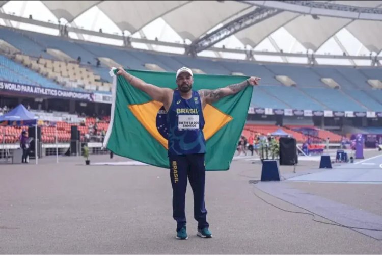 Claudiney Batista, de Rio Preto, conquista tetracampeonato no Mundial no lançamento de disco