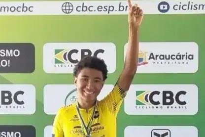 Ciclista de Rio Preto conquista duas medalhas em Campeonato Brasileiro