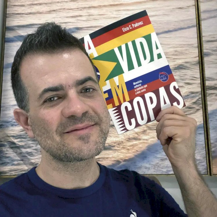 Jornalista da região lança livro sobre o impacto social das Copas do Mundo
