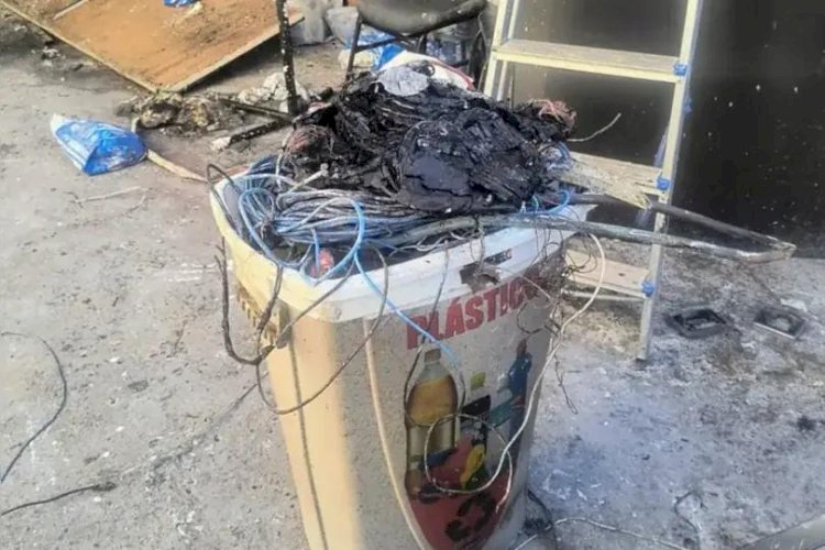 Sem vigilância, criminosos furtam fios de almoxarifado da Saúde, em Rio Preto