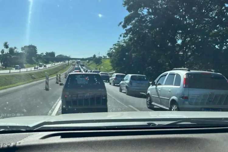 Sem trabalhadores, interdição na Washington em Mirassol gera reclamações de motoristas