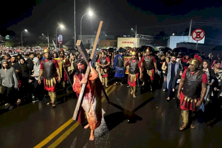 Encenação da Paixão de Cristo em Bálsamo espera sete mil pessoas na Sexta-feira Santa