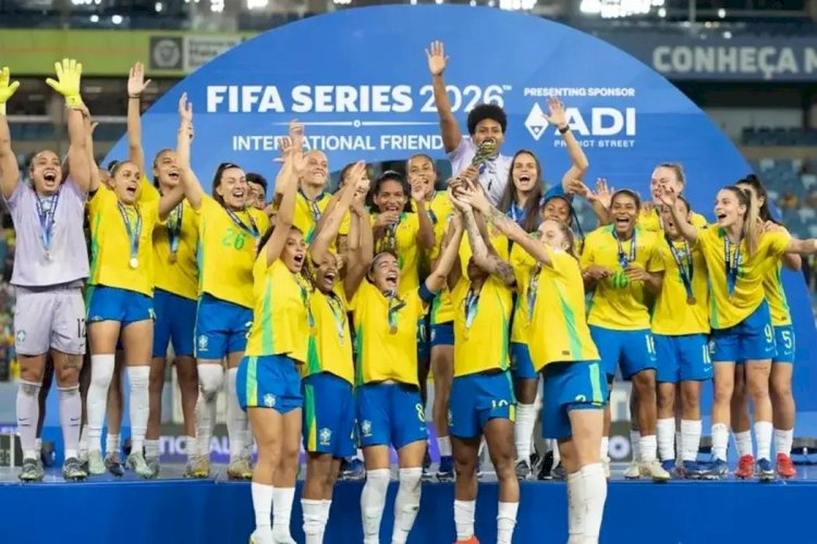 Brasil conquista título do FIFA Series de futebol feminino