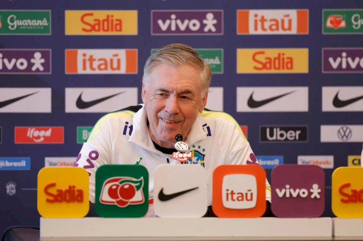 Ancelotti renova com a CBF e segue na Seleção até 2030