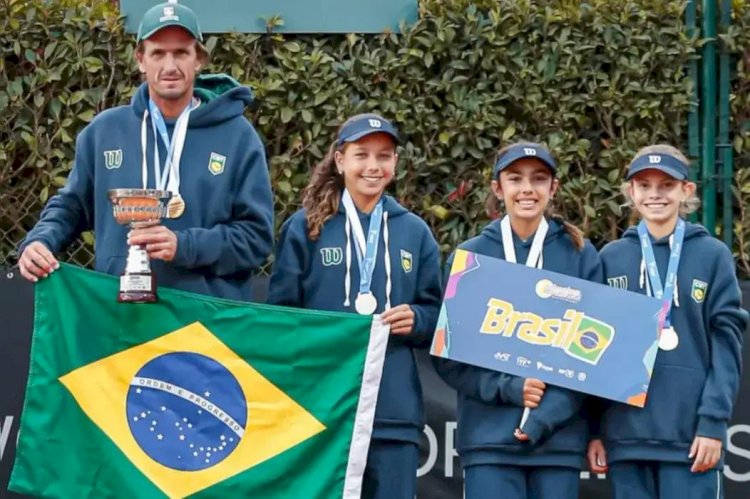 Jovem rio-pretense conquista título sul-americano de tênis com equipe brasileira
