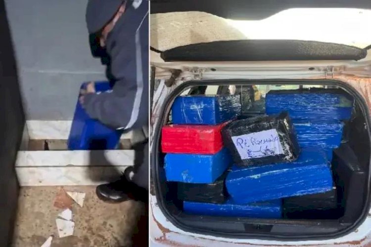 PM de Catiguá encontra 'bunker' em chiqueiro com duas toneladas de maconha