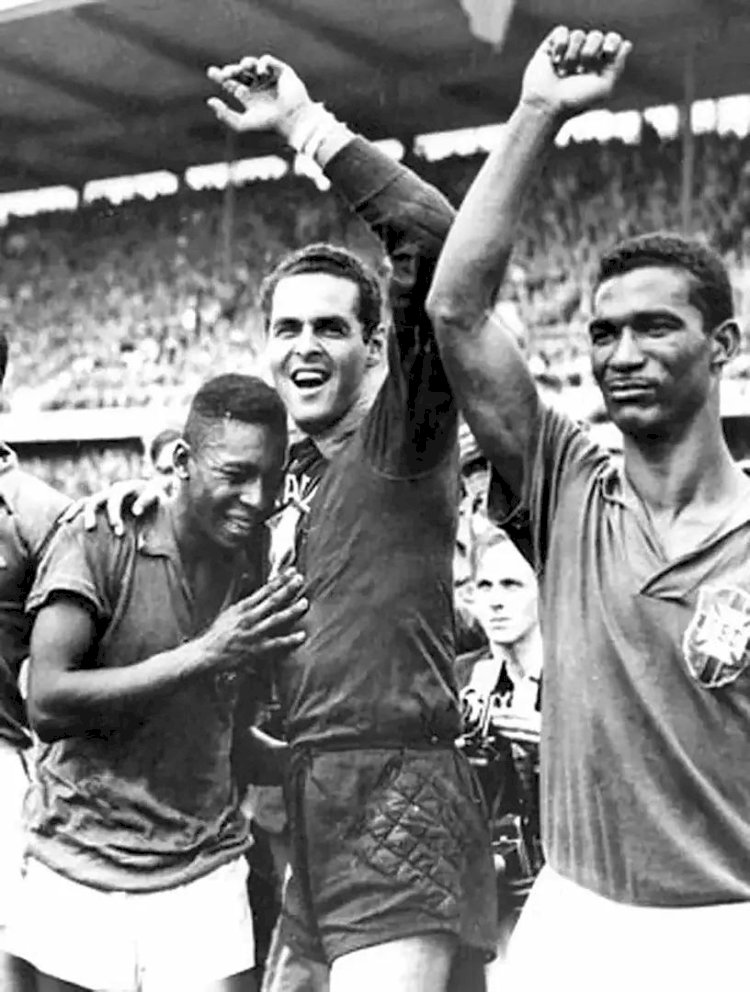 Veja a história dos cinco títulos da Seleção Brasileira