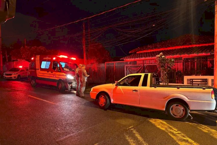 Motorista bêbado é preso após bater em viatura do Corpo de Bombeiros em Rio Preto