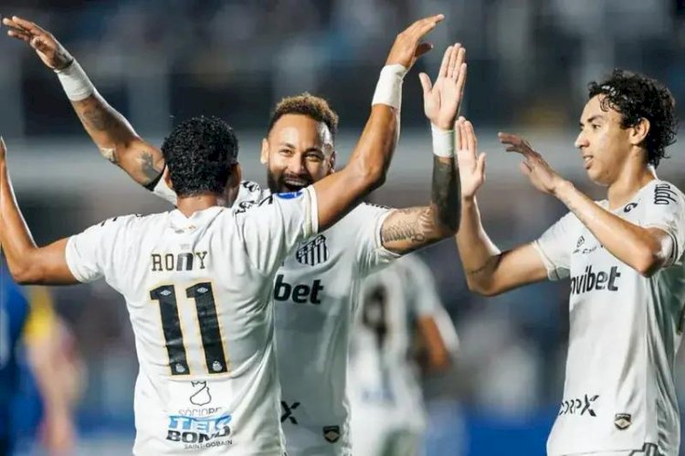 Santos dá novo susto na torcida, mas vira sobre a frágil Universidad Central